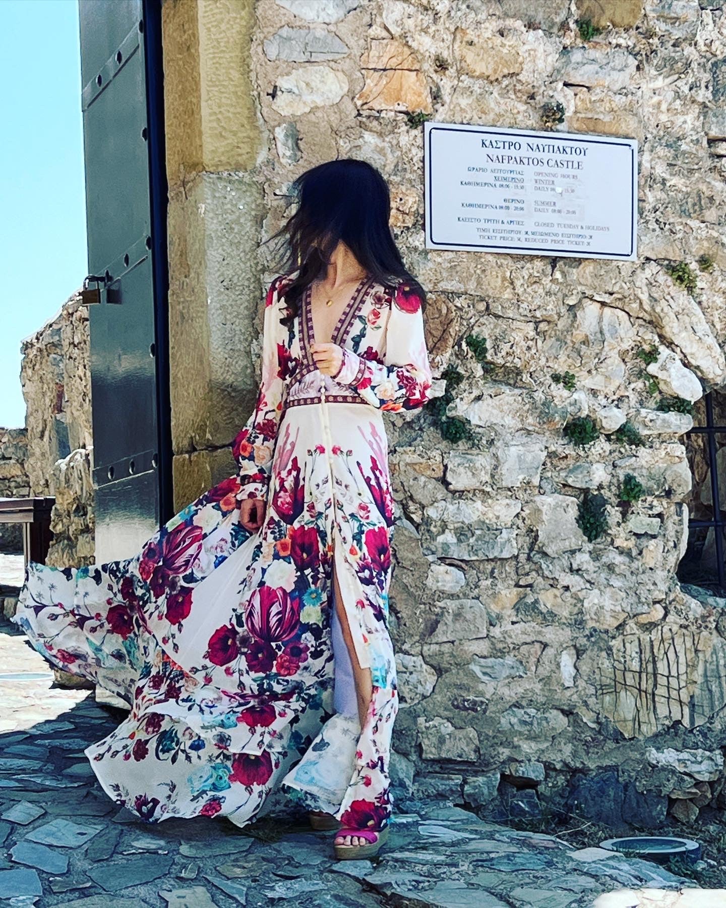 Lidia Floral Print Special Occasion Maxi Dress-0